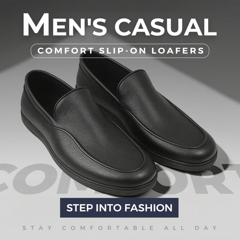 🔥🔥50% off for a limited time🔥🔥✨All-day Comfort✨Men’ s Casual Wide Breathable Slip-on Loafers