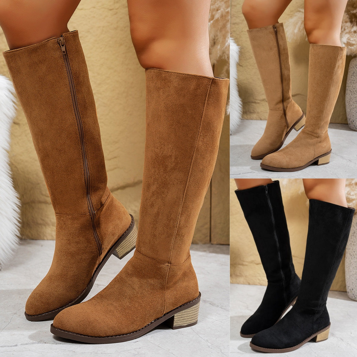 💥FREE SHOPPING💥👢Best-selling hit-Women's Fashion Knee-High Boots