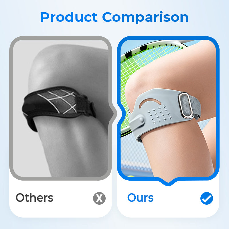 Silicone Patellar Tendon Support Strap📢📢Flash Sale: Ending in 3 Hours!⏰⏰