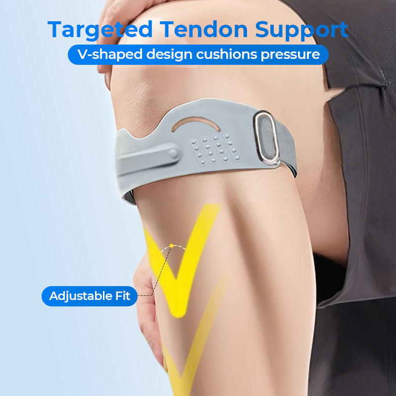 Silicone Patellar Tendon Support Strap📢📢Flash Sale: Ending in 3 Hours!⏰⏰