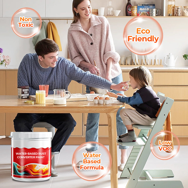 💥 50% OFF! 🔥 Water-Based Rust Converter Paint – Protects and Restores Metal Surfaces ✨