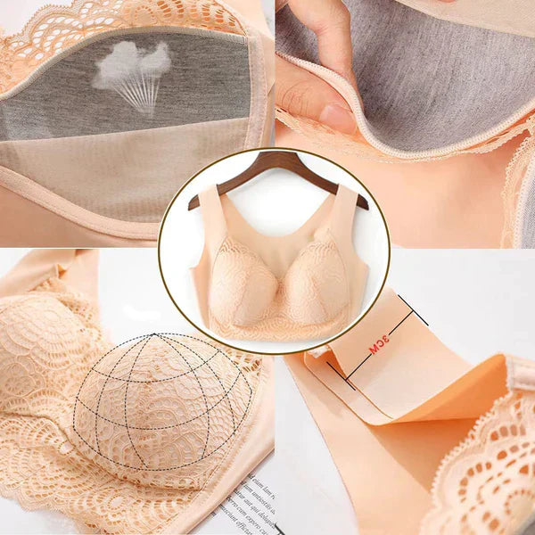 š„šLAST DAY -Buy 2 Get 1 Free(3 PCS) š„| Ultimate Lift Stretch Full Shape Seamless Lace Bra