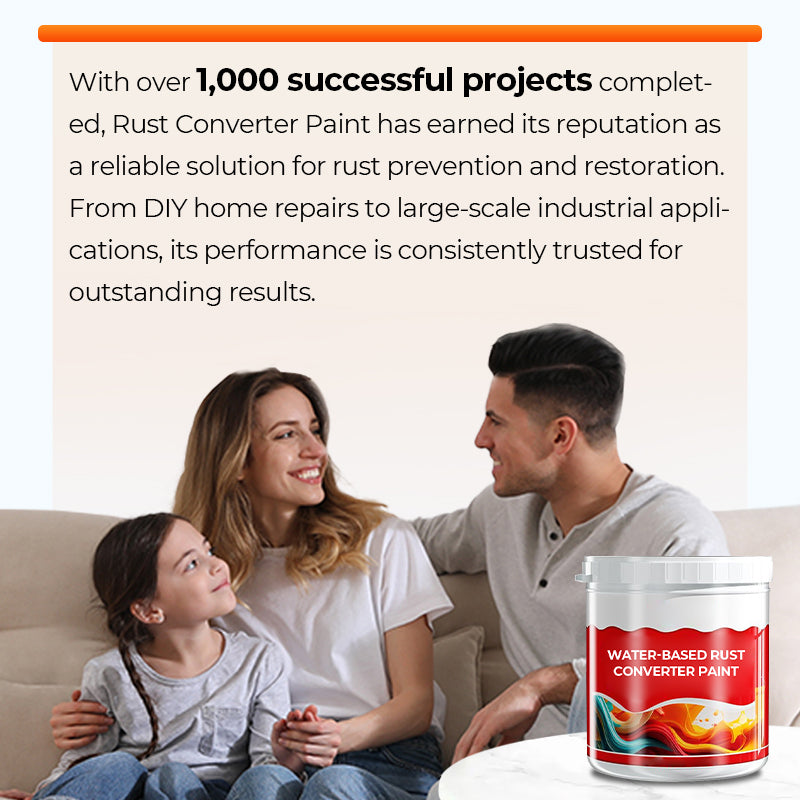 💥 50% OFF! 🔥 Water-Based Rust Converter Paint – Protects and Restores Metal Surfaces ✨