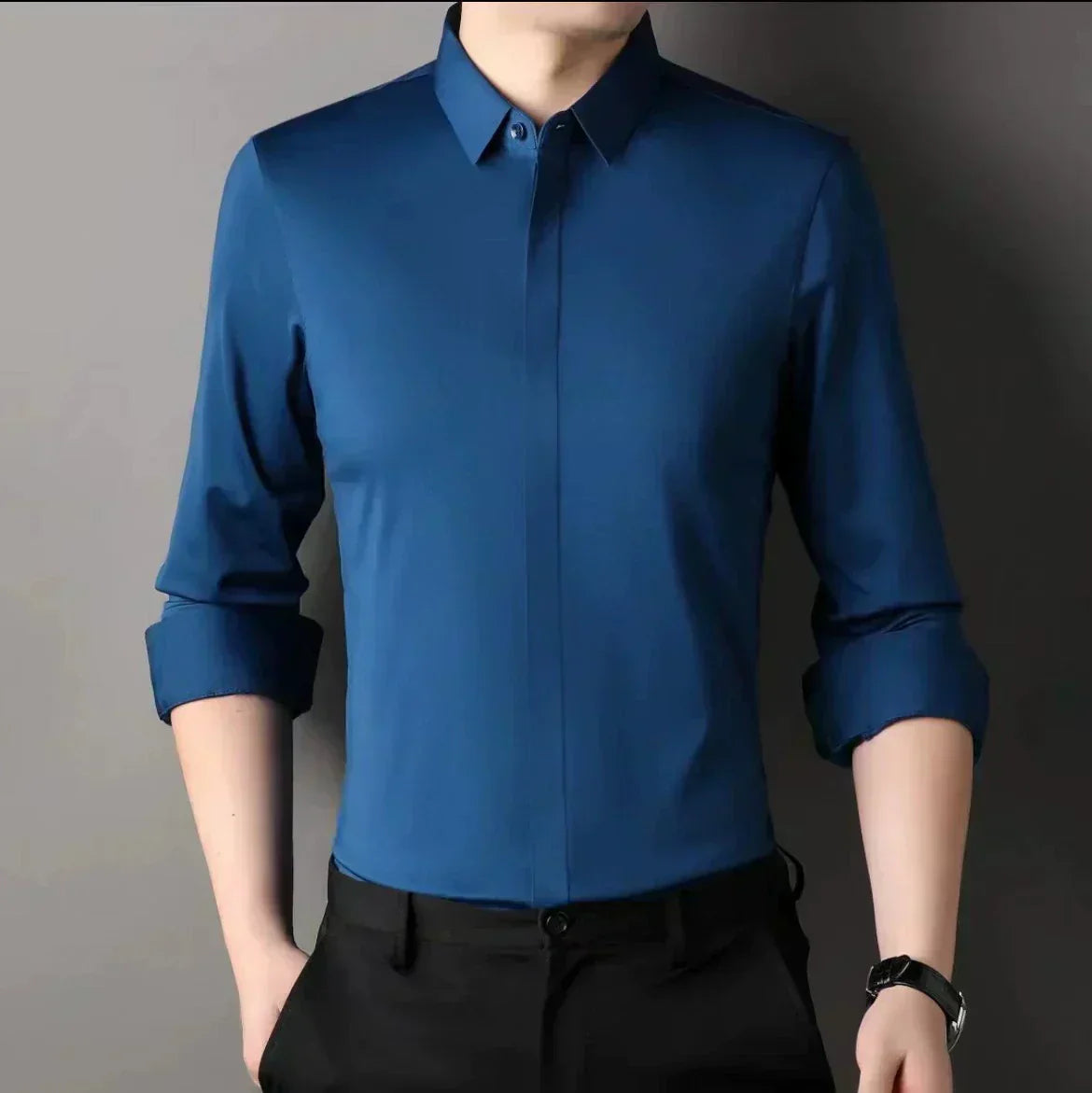 🔥 LAST DAY PROMOTION - 50%OFF 🔥Hot Sale🔥Men's Wrinkle-Free Button-Down Shirt