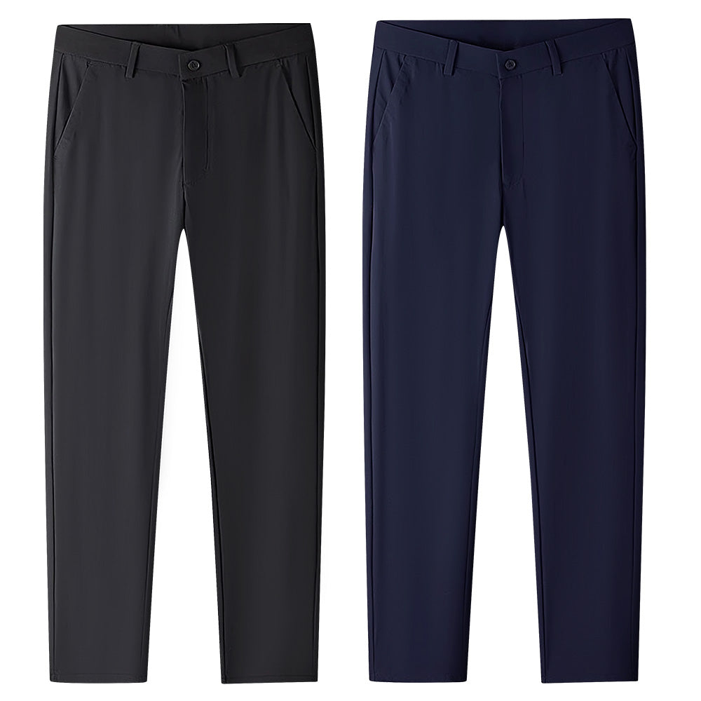 🔥 LAST DAY PROMOTION - 50%OFF 🔥👑Fliwos® Men's  Stretch Iron-free Dress Pants