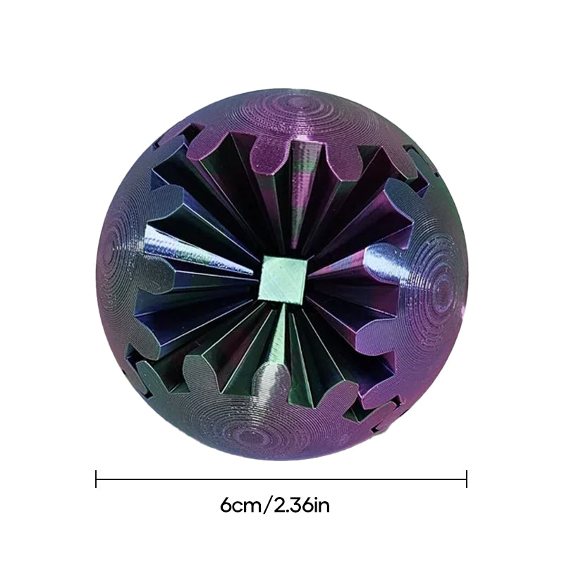 😍😍Buy 1 Get 1 Free🎅 The Steampunk Whirling Wonder Fidget (Gear Ball),Develop children's spatial imagination