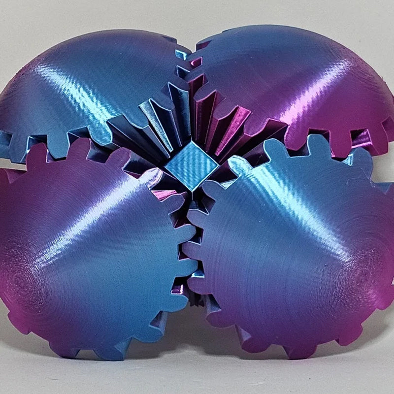 😍😍Buy 1 Get 1 Free🎅 The Steampunk Whirling Wonder Fidget (Gear Ball),Develop children's spatial imagination