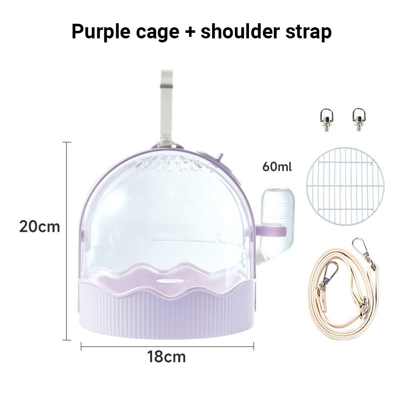 Carryable Large Space Birdcage