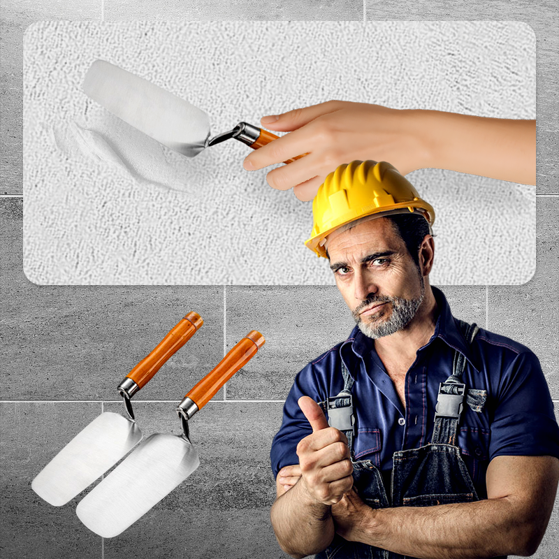 ✨50% discount for a limited time🏆⚒️Stainless Steel Plaster Finishing Trowel