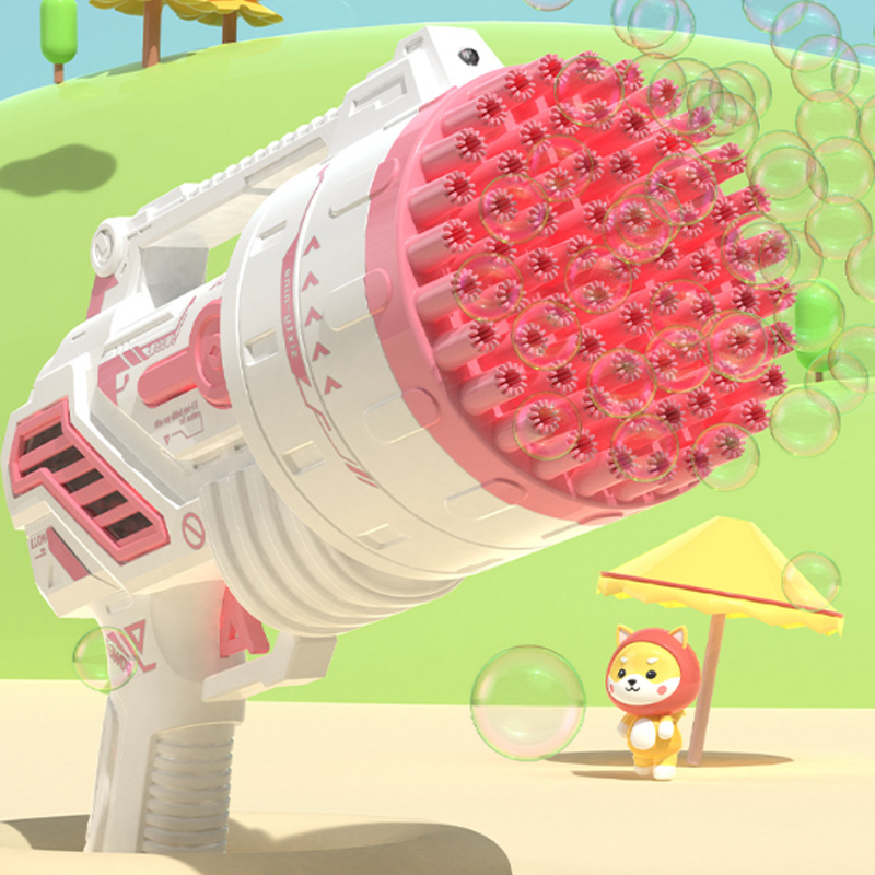 ✨Flash Sale! 50% Off✨Joyful Fun 69 Holes Pistol-Type Bubble Machine🚀Free shipping🚀