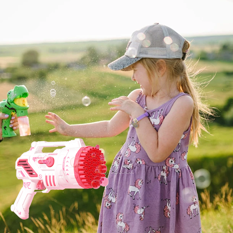 ✨Flash Sale! 50% Off✨Joyful Fun 69 Holes Pistol-Type Bubble Machine🚀Free shipping🚀