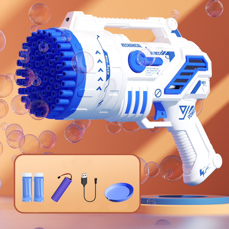 ✨Flash Sale! 50% Off✨Joyful Fun 69 Holes Pistol-Type Bubble Machine🚀Free shipping🚀
