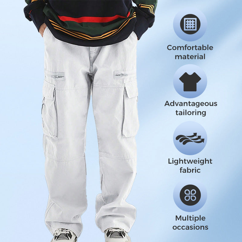💥💥💥Prices as low as 50% off, without compromising on quality.🔥🔥Men’s Trendy Loose Fit Pants with Multi-Pocket