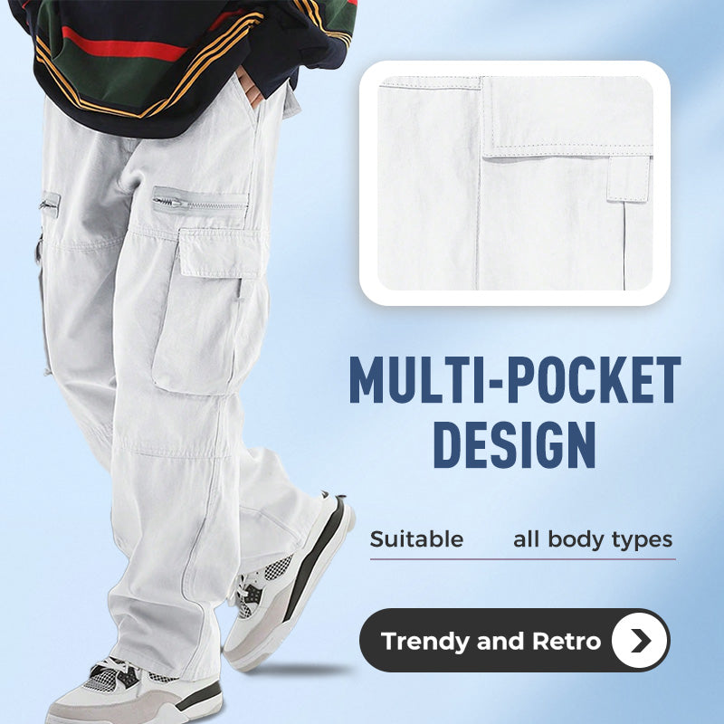 💥💥💥Prices as low as 50% off, without compromising on quality.🔥🔥Men’s Trendy Loose Fit Pants with Multi-Pocket