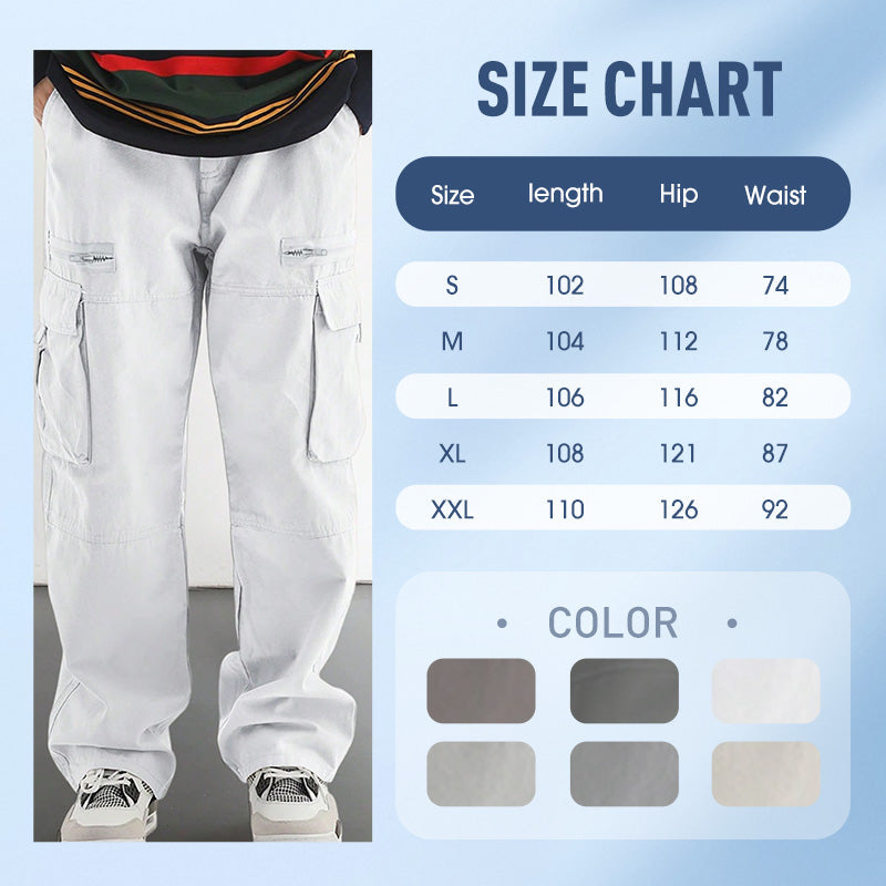 💥💥💥Prices as low as 50% off, without compromising on quality.🔥🔥Men’s Trendy Loose Fit Pants with Multi-Pocket