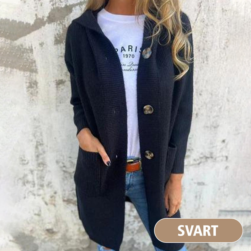 🔥FREE SHOPPING🔥🍂Autumn Special Offer 50% OFF💓Women's Button-Down Hooded Cardigan