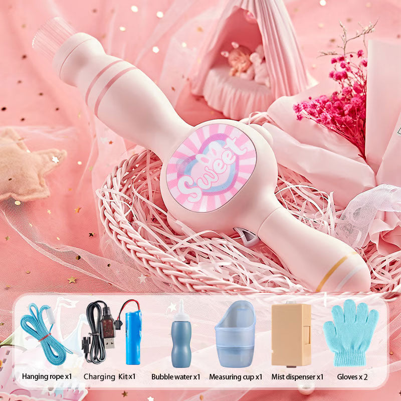 🔥 LAST DAY PROMOTION - 50%OFF 🔥Cute Magic Smoke Bubble Wand Set