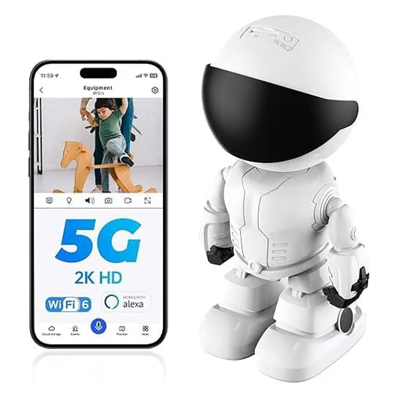 Wireless Indoor Motion Detection Robot Camera