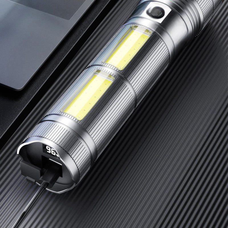 Last day 50% off🔥🔥Portable Powerful Long Range Flashlight,Light up the entire sky