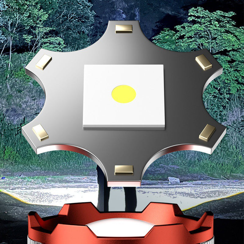 Last day 50% off🔥🔥Portable Powerful Long Range Flashlight,Light up the entire sky