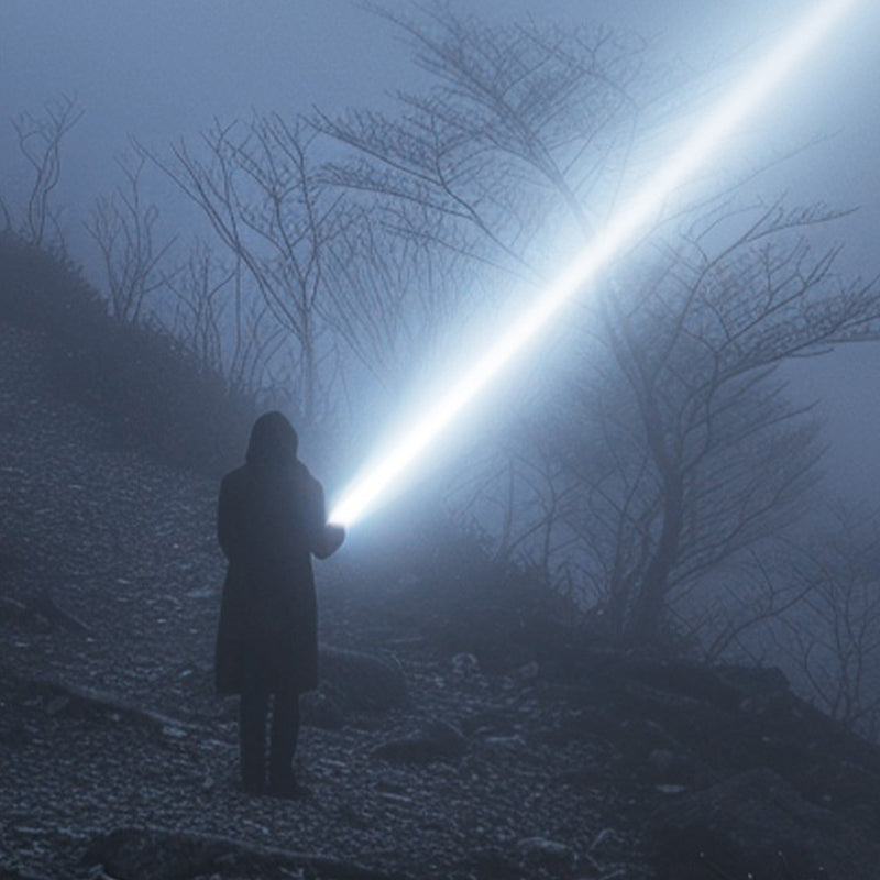 Last day 50% off🔥🔥Portable Powerful Long Range Flashlight,Light up the entire sky