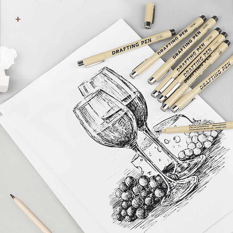 🔥 LAST DAY PROMOTION - 50%OFF 🔥 Fade-Resistant Drafting Pen Set