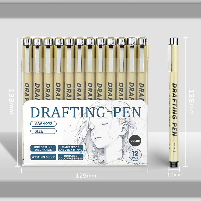 🔥 LAST DAY PROMOTION - 50%OFF 🔥 Fade-Resistant Drafting Pen Set
