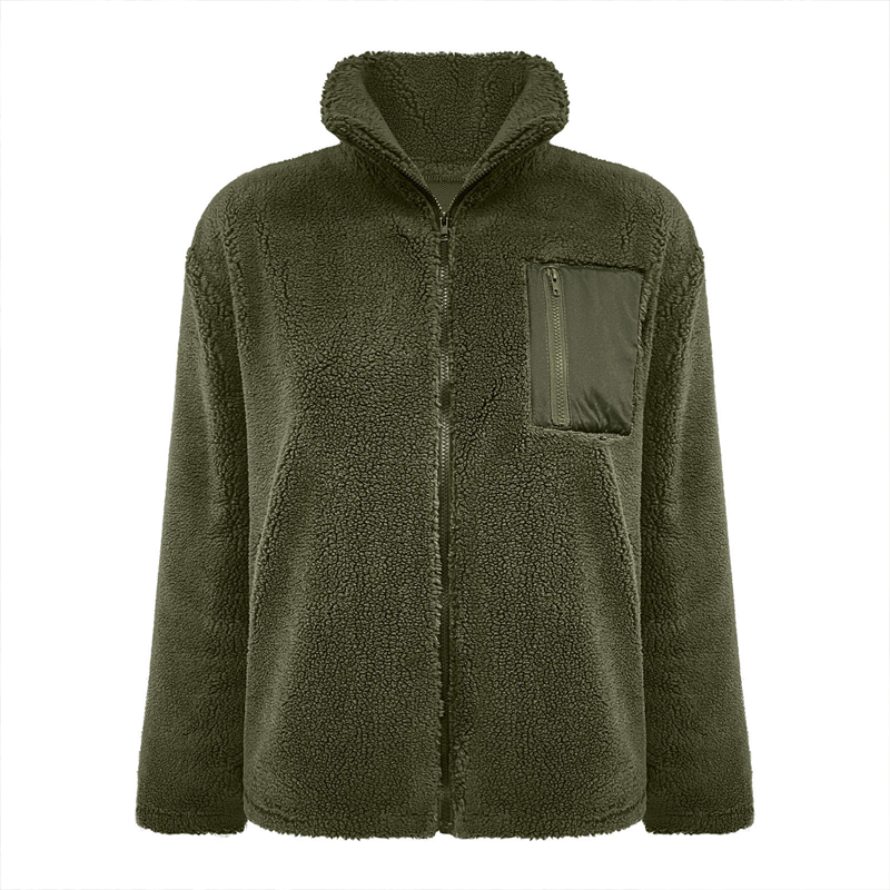 🎉Winter Hot Sale 50% Off🌹Women’s Warm Zip-Up Coat with Chest Pocket