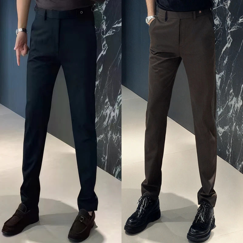 🔥 LAST DAY PROMOTION - 50%OFF 🔥 Men's Stretch Suit Trousers