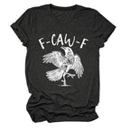 🔥Surprise Price: Only £14.99!!🔥Humorous Crow Graphic T-Shirt – Say It With a Caw!🖤🐦‍⬛