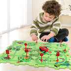 🚗Autumn Hot Sales -50% OFF🔥Children's Educational Puzzle Track Car Play Set🧩