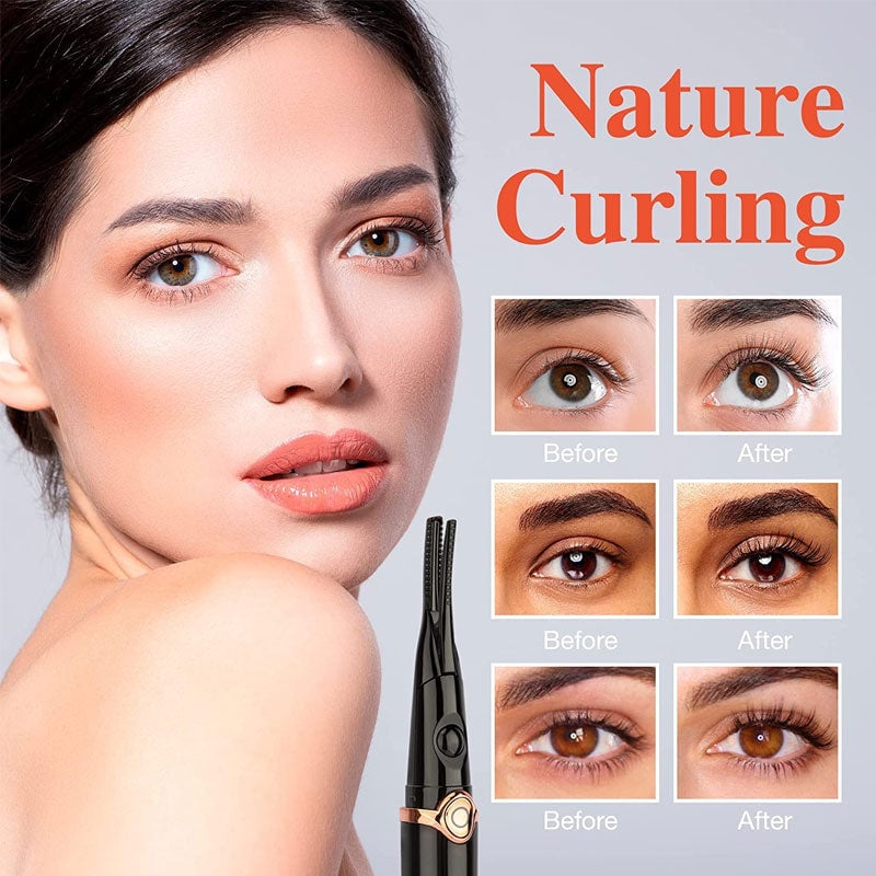 🔥🎅EARLY CHRISTMAS SALE -50% OFF 🎄2025 Rechargeable Heated Eyelash Curler for Quick Heating Curling