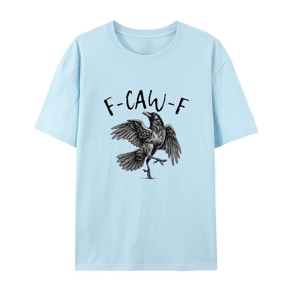 🔥Surprise Price: Only £14.99!!🔥Humorous Crow Graphic T-Shirt – Say It With a Caw!🖤🐦‍⬛