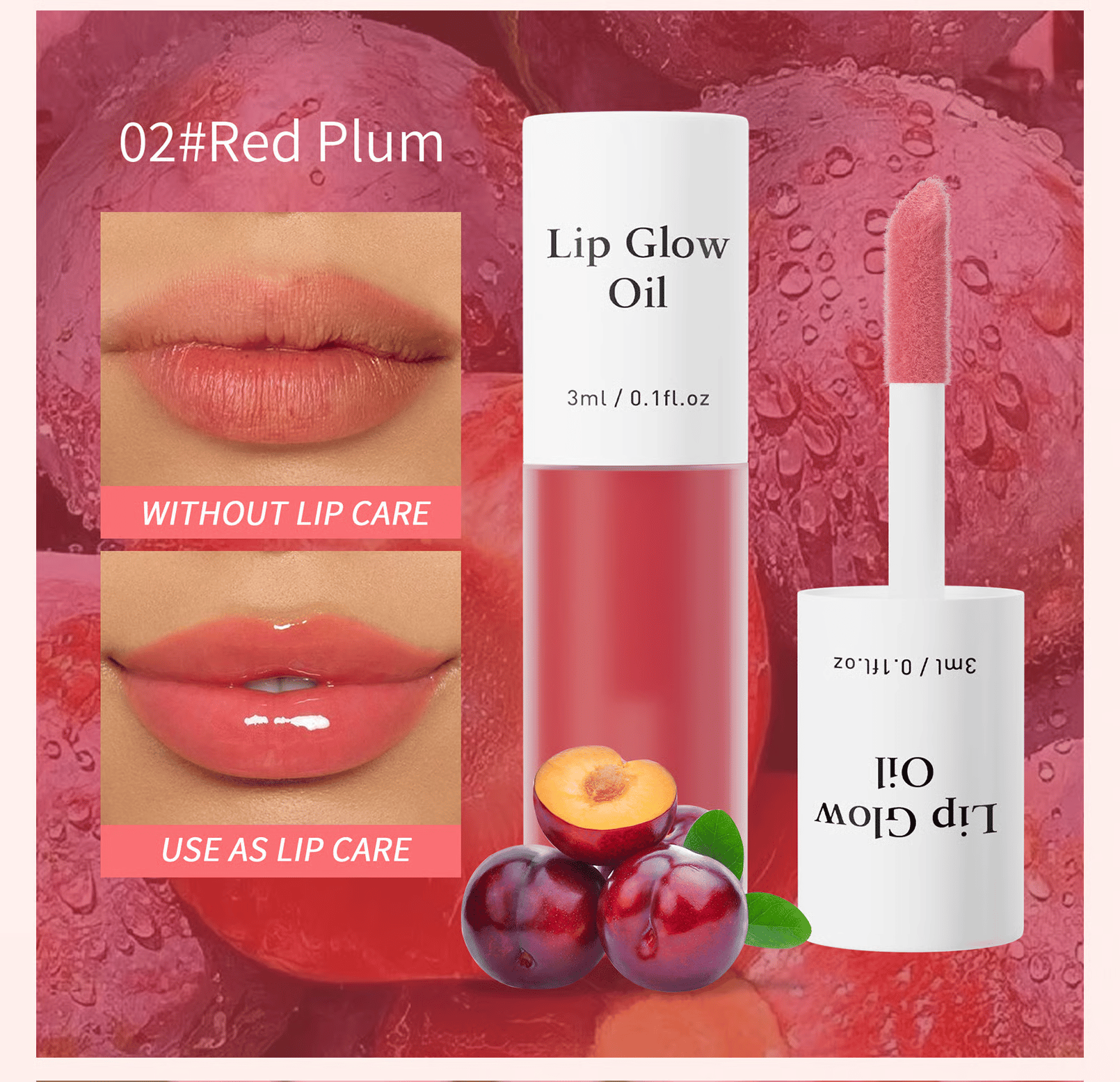 💄BUY 1 GET 1 FREE 😍Korean Hydrating Lip Stain Oil(Shine Lip Gloss, Moisturizing Lipstick & Long Lasting Moisturizing Lip)💧💋