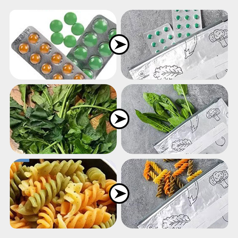 🍗50% off, while stocks last!🥦Reusable Aluminum Foil Sealable Storage Bags
