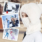 👛 50% OFF NOW! 💖Women's Winter One-Piece Knitted Beanie Scarf Mask