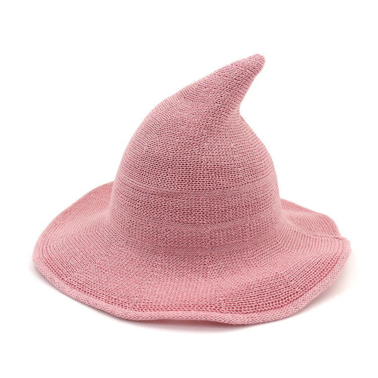 🔥Last Day 50% OFF👻Women Gothic Knitting Black Wizard Hat