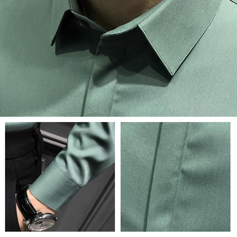🔥 LAST DAY PROMOTION - 50%OFF 🔥Hot Sale🔥Men's Wrinkle-Free Button-Down Shirt