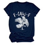 🔥Surprise Price: Only £14.99!!🔥Humorous Crow Graphic T-Shirt – Say It With a Caw!🖤🐦‍⬛