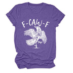 🔥Surprise Price: Only £14.99!!🔥Humorous Crow Graphic T-Shirt – Say It With a Caw!🖤🐦‍⬛