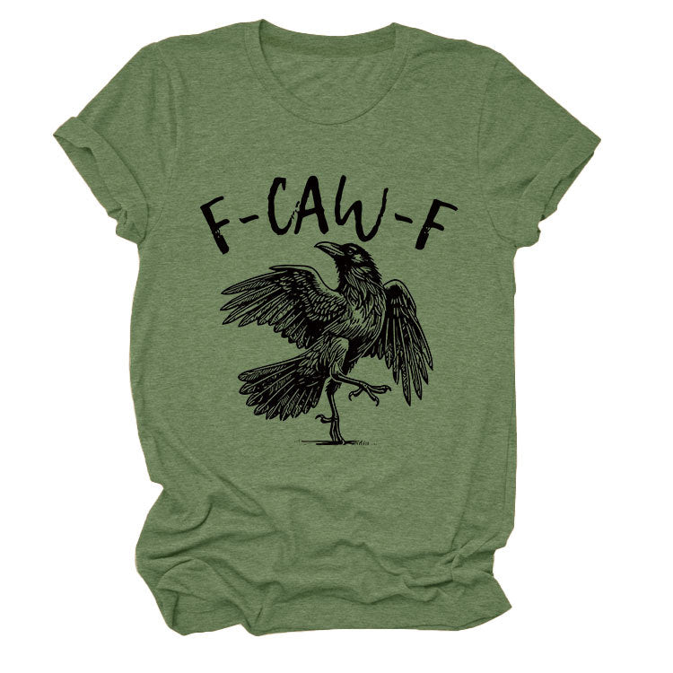 🔥Surprise Price: Only £14.99!!🔥Humorous Crow Graphic T-Shirt – Say It With a Caw!🖤🐦‍⬛
