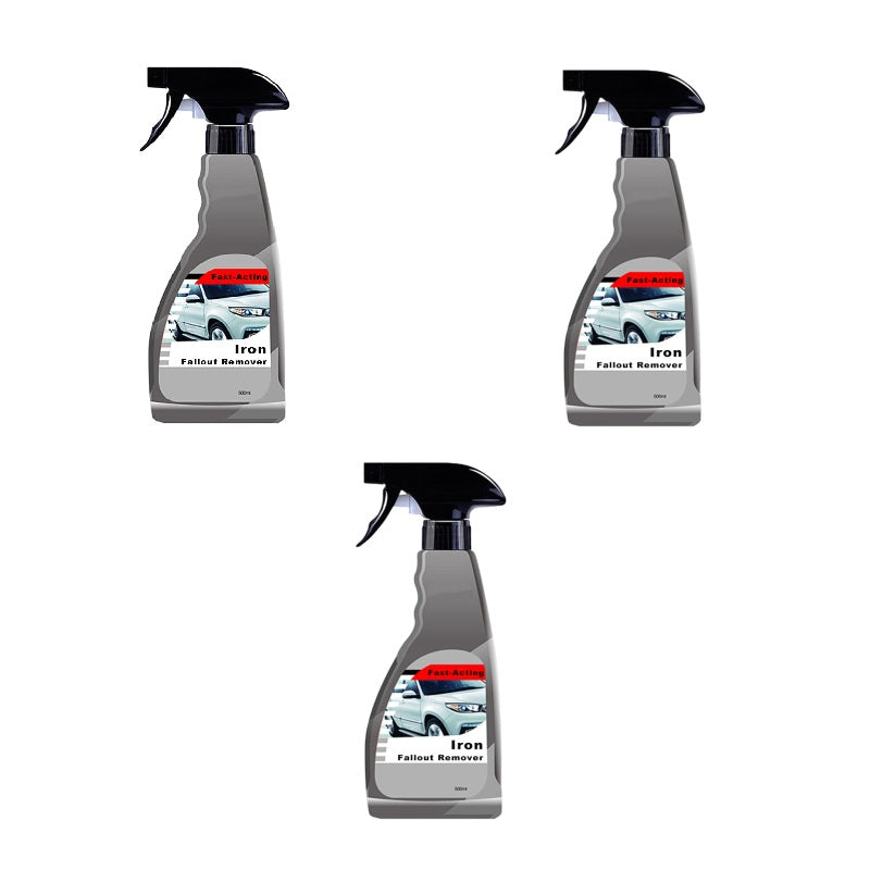 🧴 BUY 2 GET 1 FREE! ✨ Iron Fallout Remover Spray - Dissolves Rust & Contamination in Seconds, Safe for All Paint Surfaces 🚗🔧