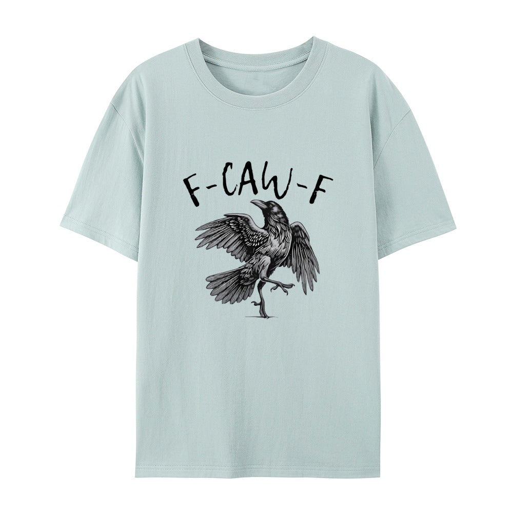 🔥Surprise Price: Only £14.99!!🔥Humorous Crow Graphic T-Shirt – Say It With a Caw!🖤🐦‍⬛