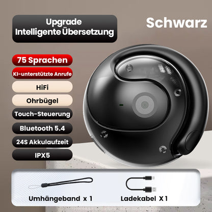 🖤50%  Rabatt🔥Intelligente kabellose Bluetooth Übersetzung Ohrhörer