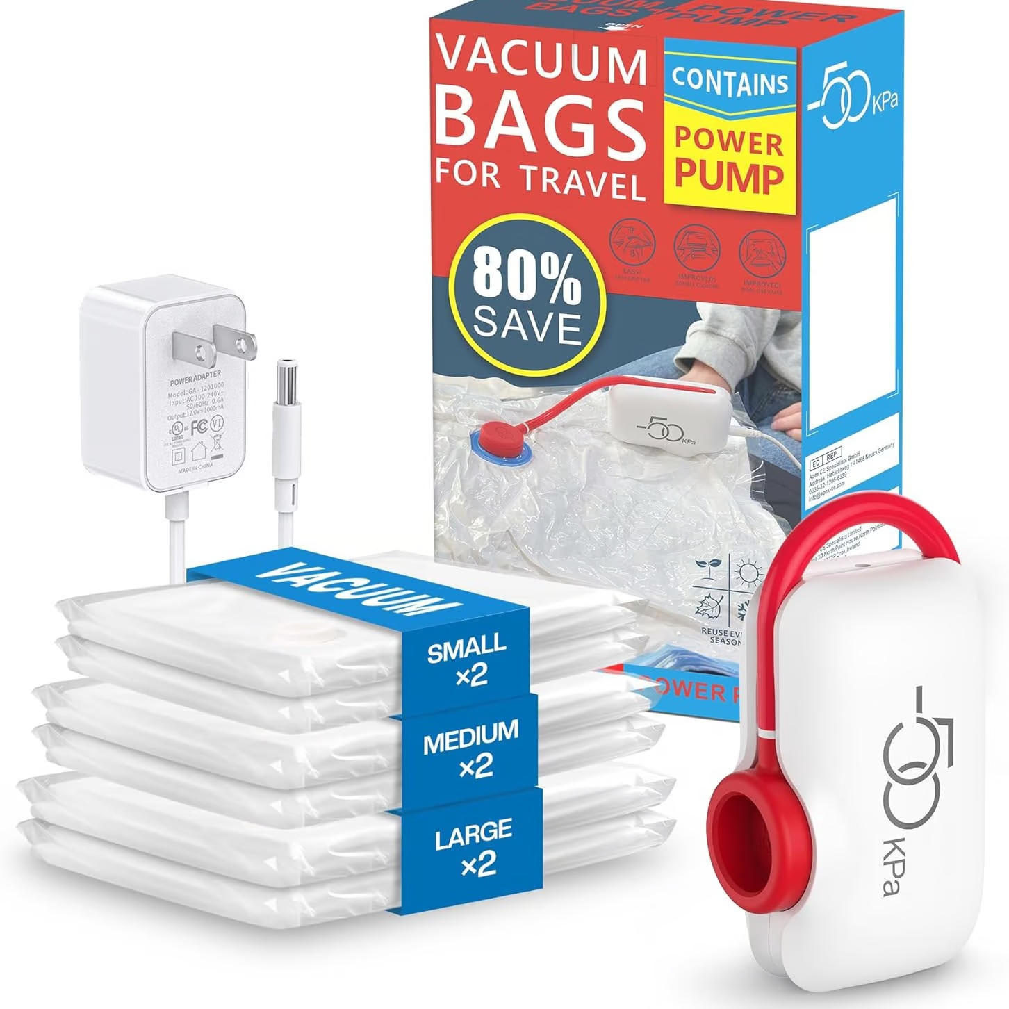 ⏰2025 News 50% discount Limited time🔥USB Electric Vacuum Compression Bag - Save space and travel light!