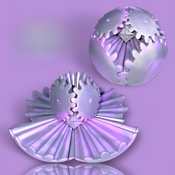 😍😍Buy 1 Get 1 Free🎅 The Steampunk Whirling Wonder Fidget (Gear Ball)，Develop children's spatial imagination