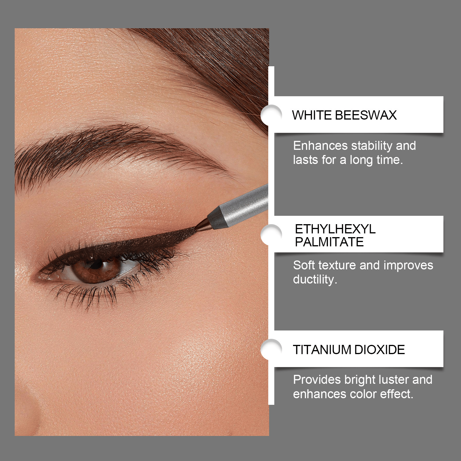 🌟 【24H Lock】1440-Minute Smudge-Proof Eyeliner| Precision Define, All-Day Stay, Transfer-Resistant Makeup Duo 🌟