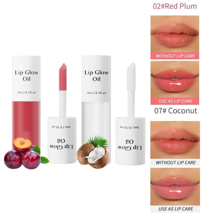 💄BUY 1 GET 1 FREE 😍Korean Hydrating Lip Stain Oil(Shine Lip Gloss, Moisturizing Lipstick & Long Lasting Moisturizing Lip)💧💋