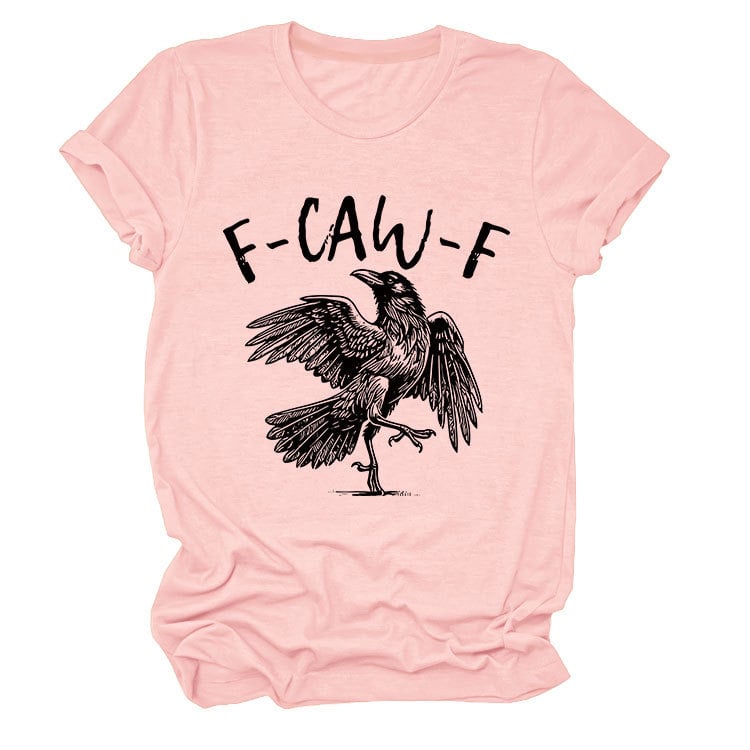 🔥Surprise Price: Only £14.99!!🔥Humorous Crow Graphic T-Shirt – Say It With a Caw!🖤🐦‍⬛