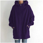 50% OFF🌷Women's Autumn/Winter Zipper Hooded Sweater